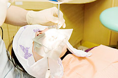 ラバーダム防湿